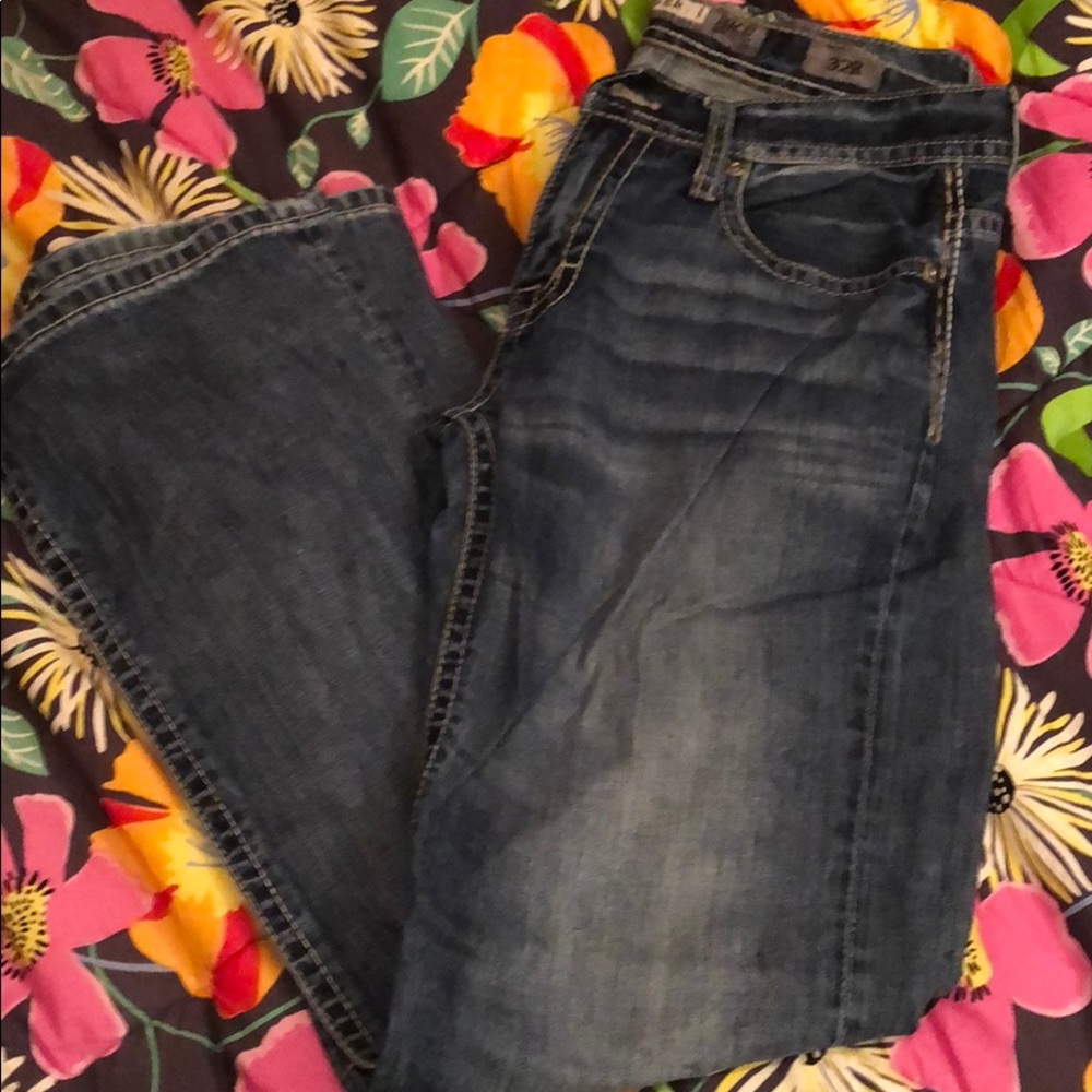 BKE Men’s boot cut jeans